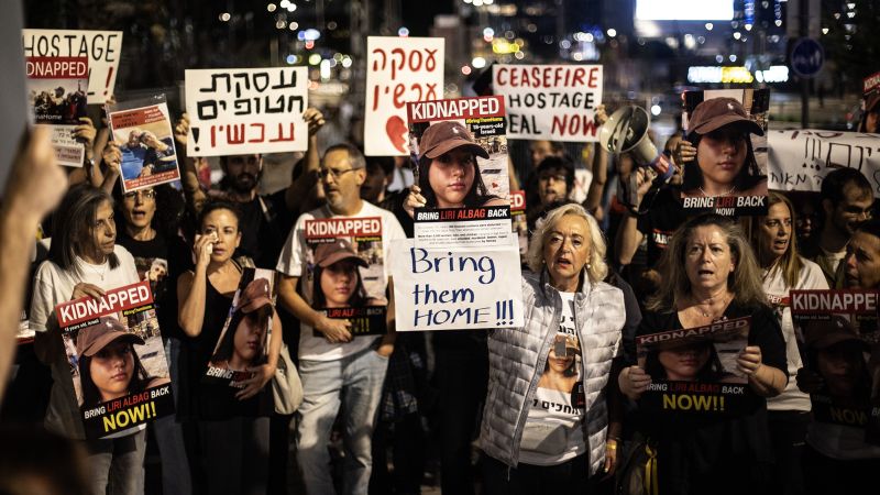 "Qatar announces Israel-Hamas truce and hostage release starting Friday"