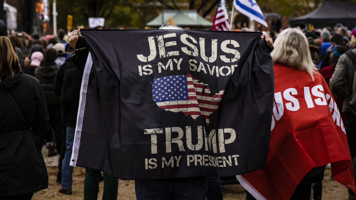 Featured image for "White Evangelical Support for Trump: A Conversation with NPR's Sarah McCammon"