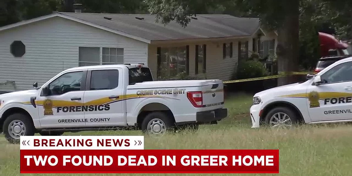 Featured image for Tragic Discovery: Two Dead Bodies Found in Greer Home After Child's Distress Call