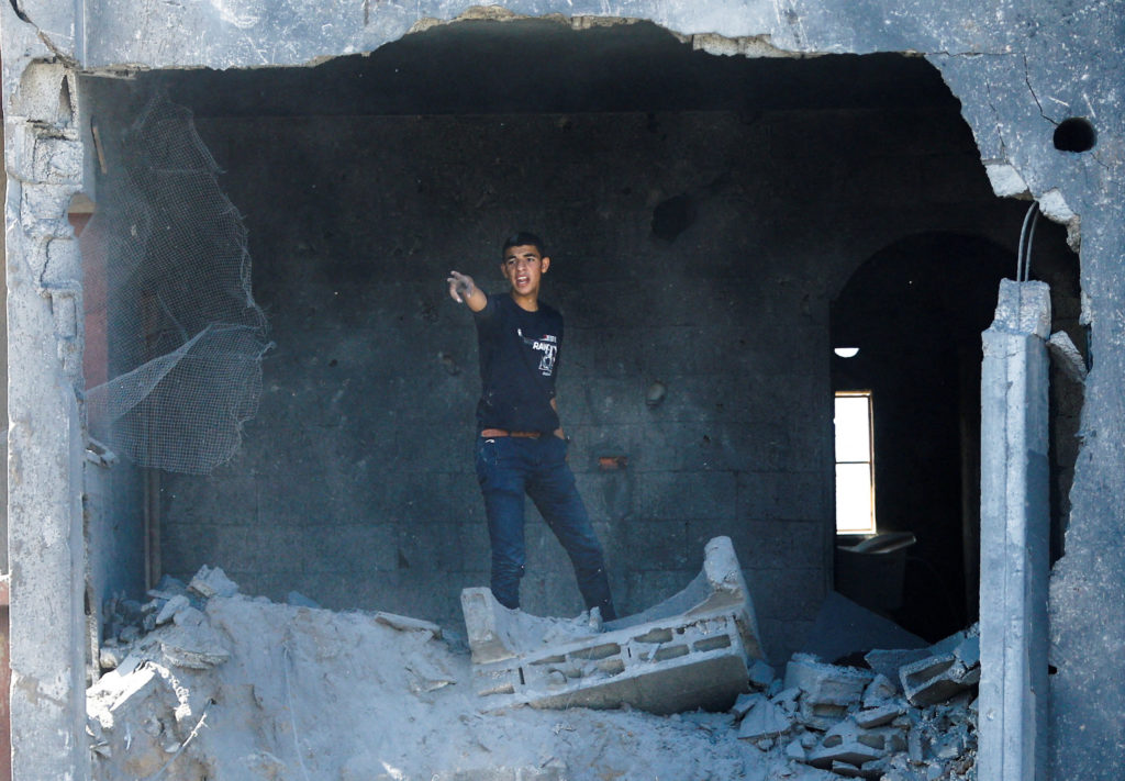 "Israel Launches Intense Airstrikes on Gaza, Ground Invasion Looms"