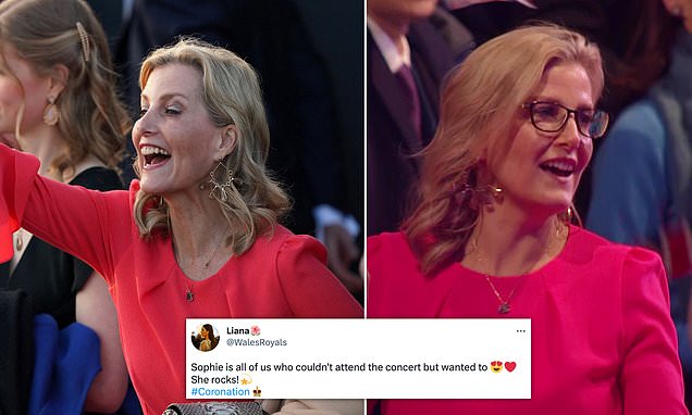 Featured image for The Duchess of Edinburgh's relatable moment at Coronation concert.