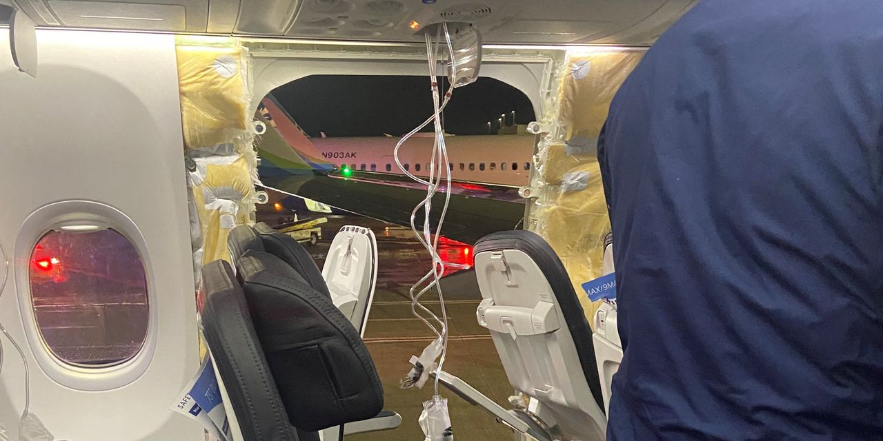 Featured image for "Boeing 737 MAX-9 Under Scrutiny Following Alaska Airlines Mid-Air Emergency Landings"