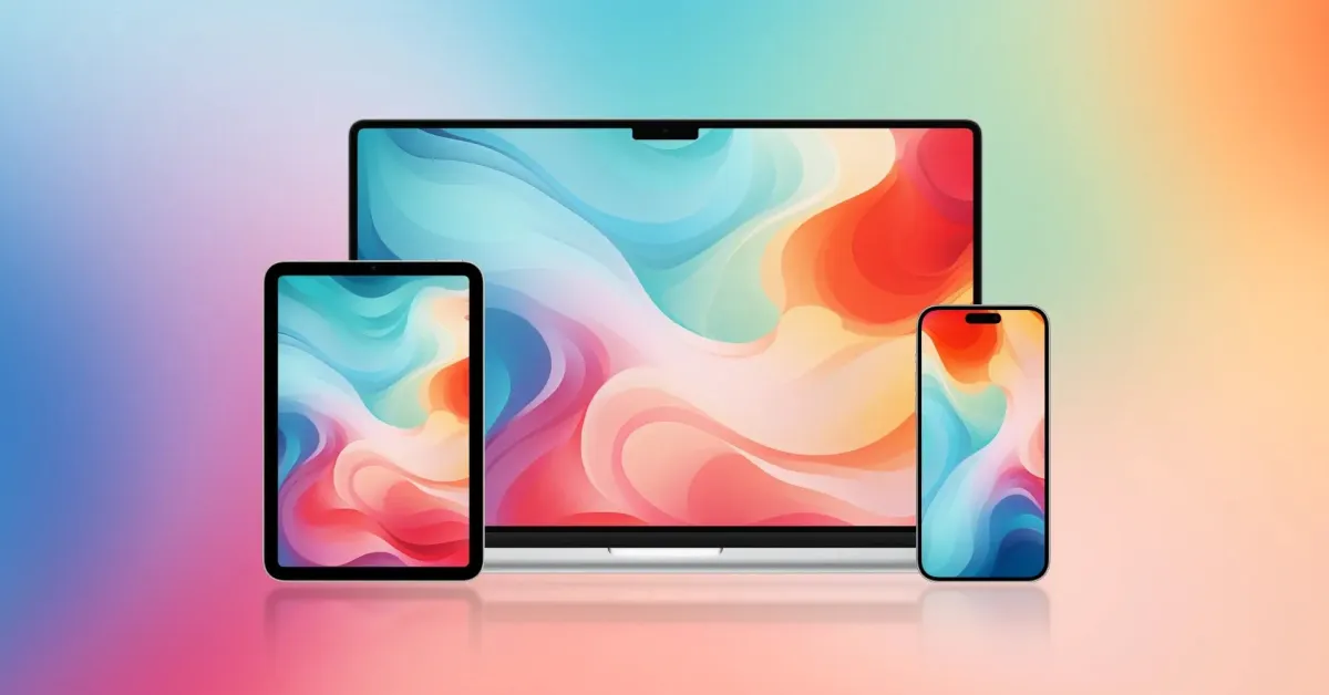 Featured image for "Get the Stunning 'Flow' Wallpaper by Basic Apple Guy for Your Device"