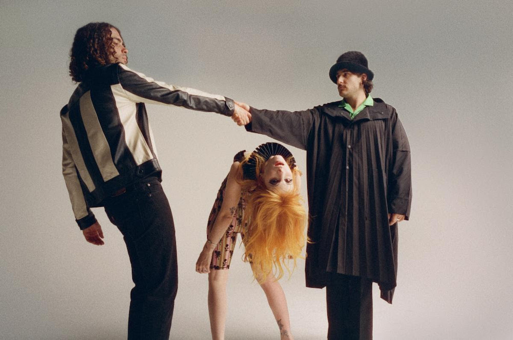 Featured image for "Paramore Teases Talking Heads Tribute for A24's 'Stop Making Sense' Album"