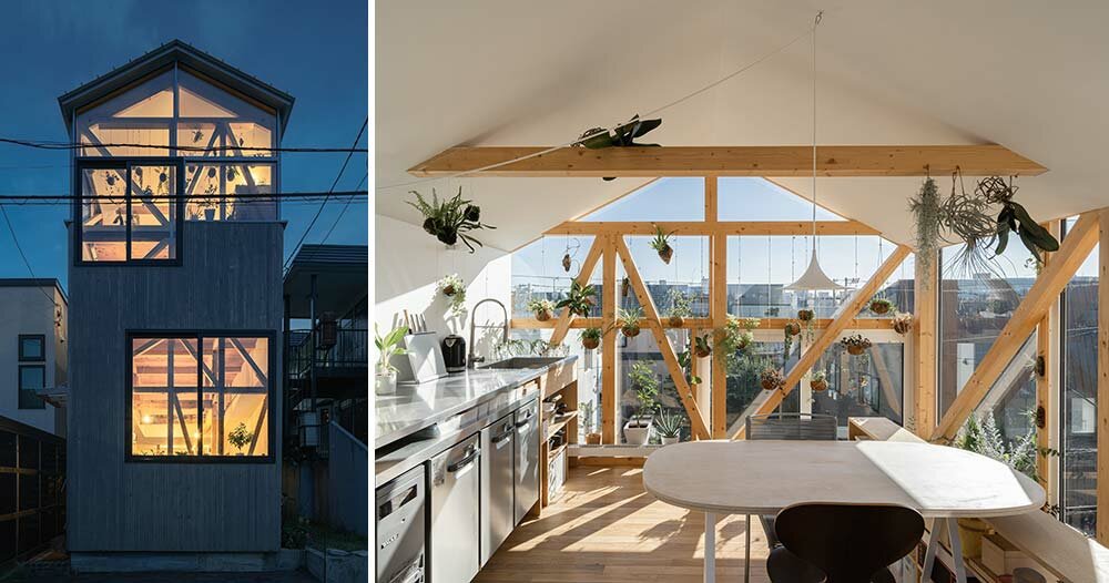 Featured image for "Yoshichika Takagi's Hokkaido Dwelling: A Narrow Haven with a 'Greenhouse' Kitchen"