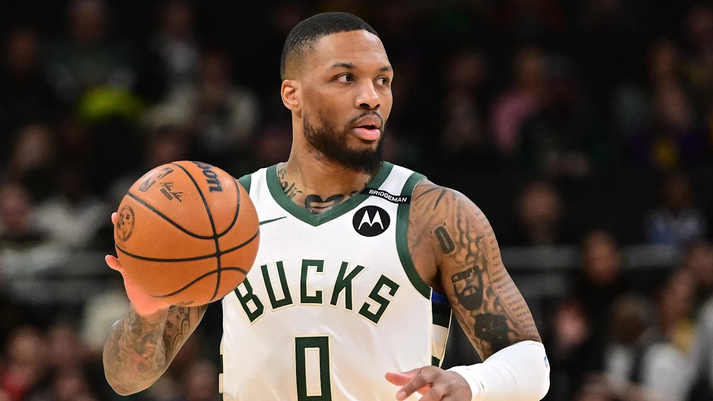 Featured image for Multiple NBA Teams Show Interest in Damian Lillard After Bucks' Bold Moves