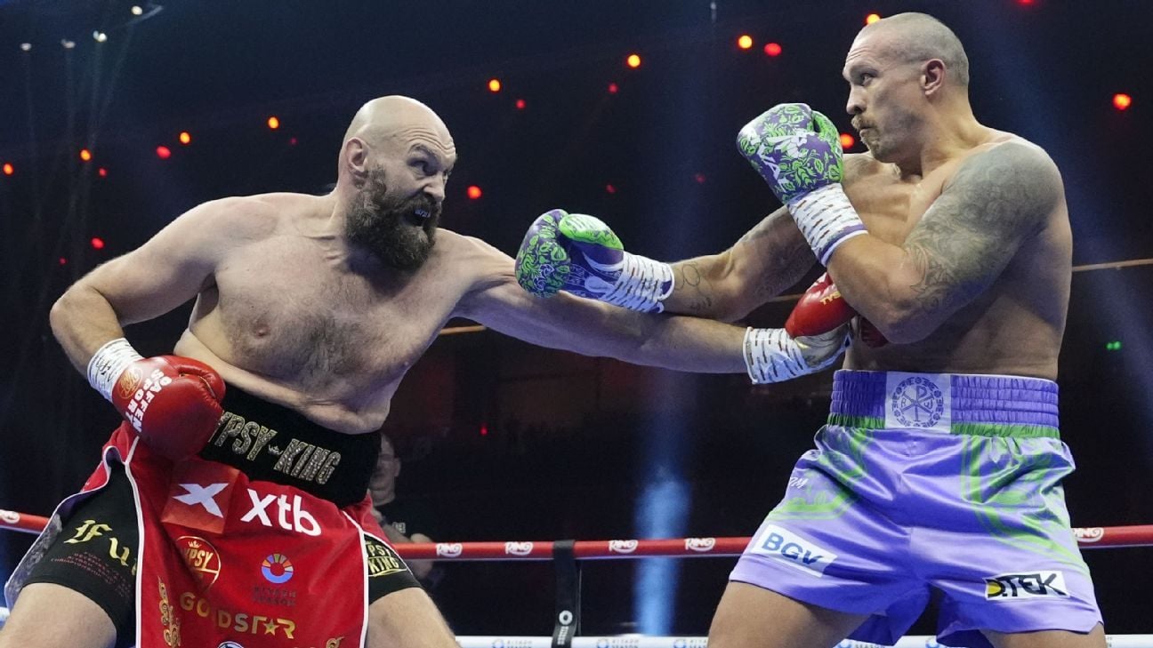 Featured image for Fury and Usyk trilogy set for April 2026 after Fury's return