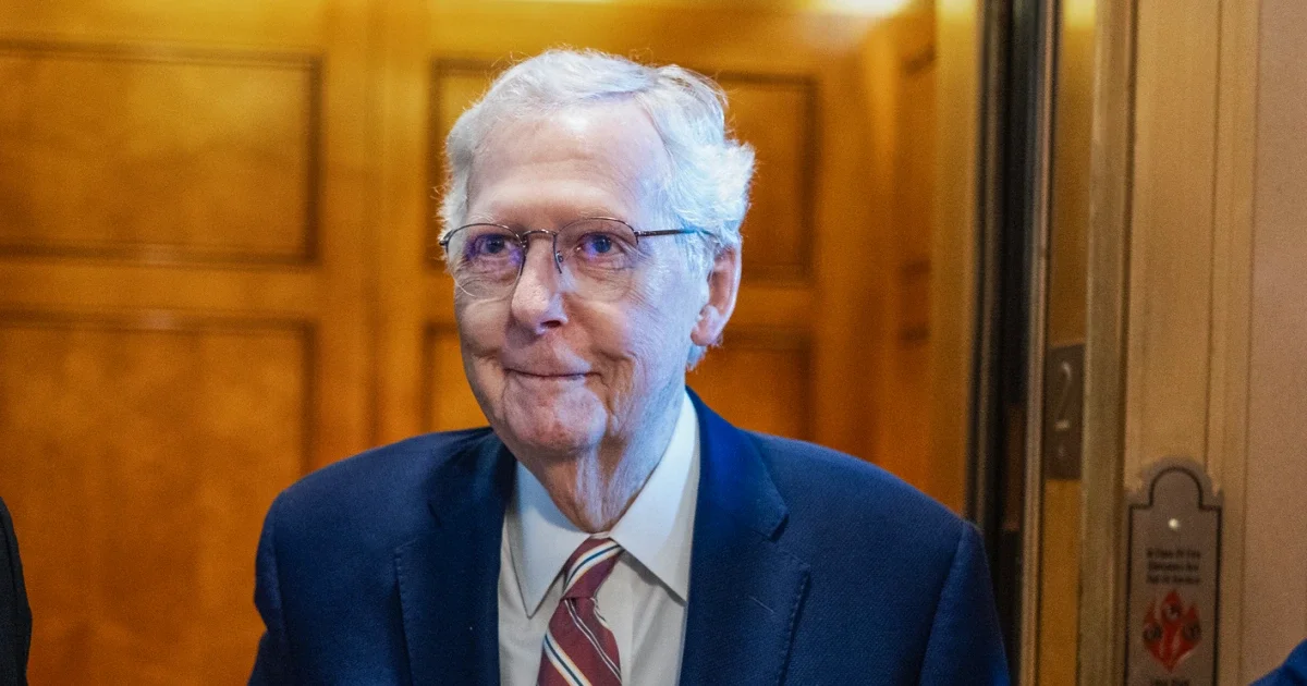 McConnell Hospitalized Over Flu-Like Symptoms, Prognosis Positive