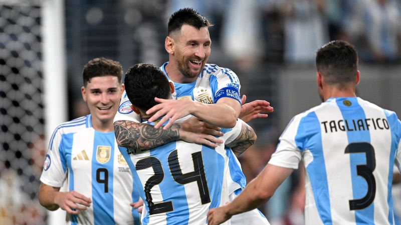 "Argentina vs. Colombia: Copa America 2024 Final Showdown in Miami"