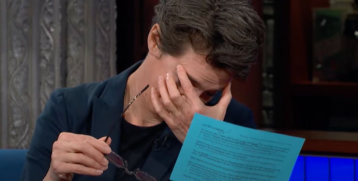 Featured image for Rachel Maddow's Candid Response to Mike Johnson News Speaks Volumes