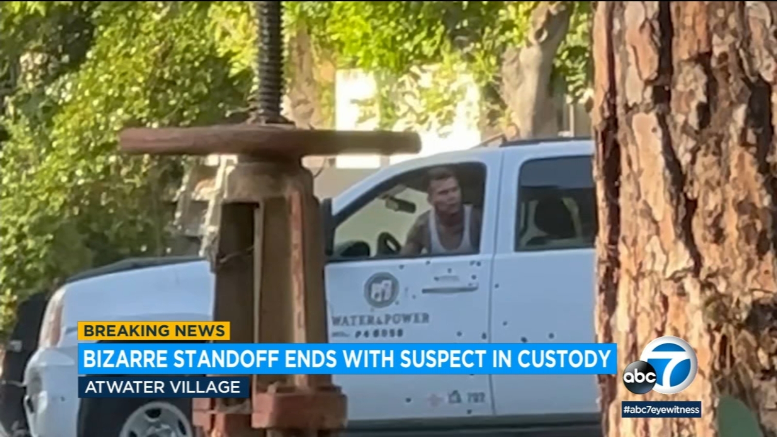 Armed Suspect Arrested for Seizing LADWP Vehicle in Atwater Village