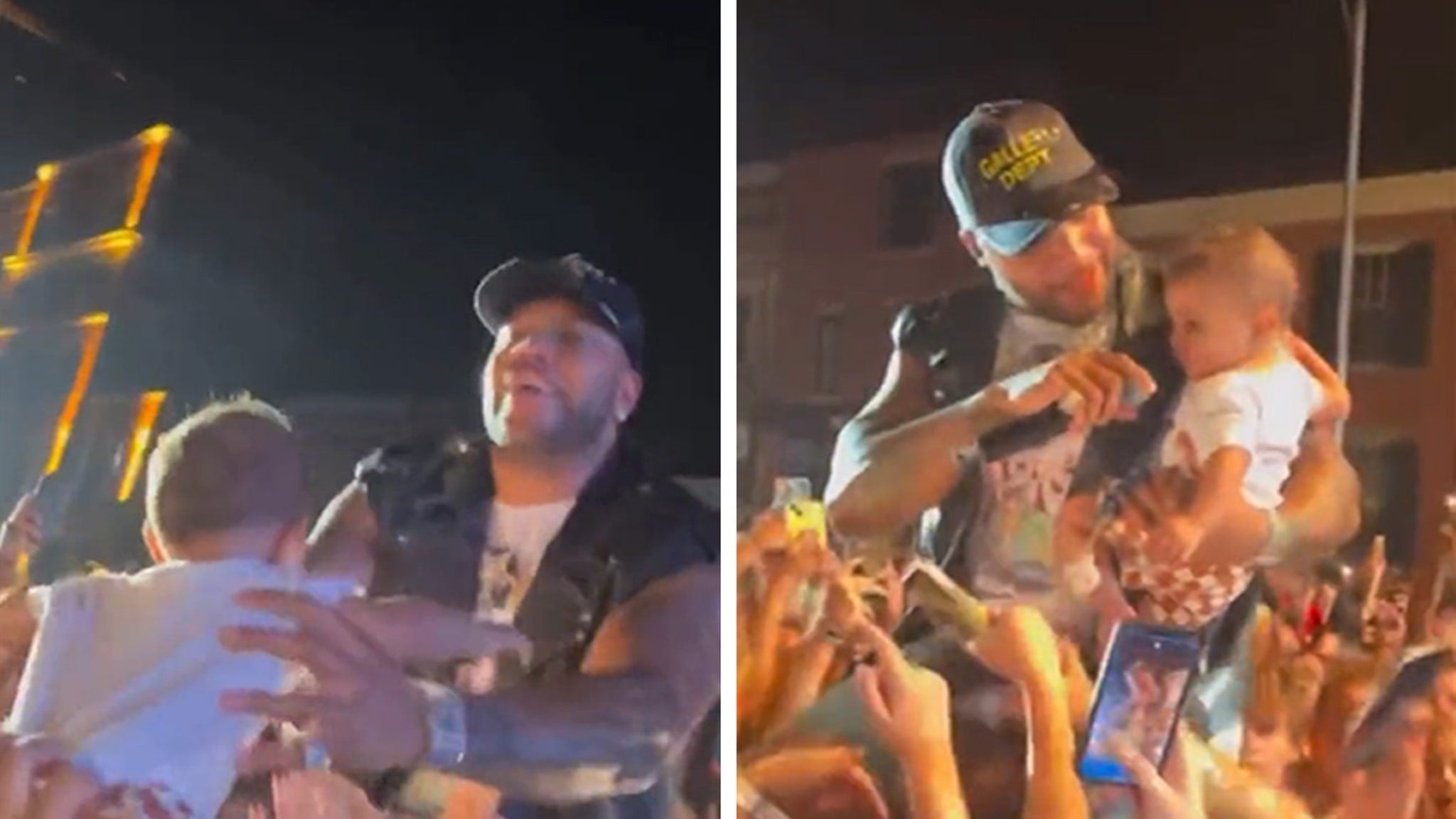 Featured image for "Viral Sensation: Baby Crowd Surfs to Flo Rida's Epic Concert Performance"