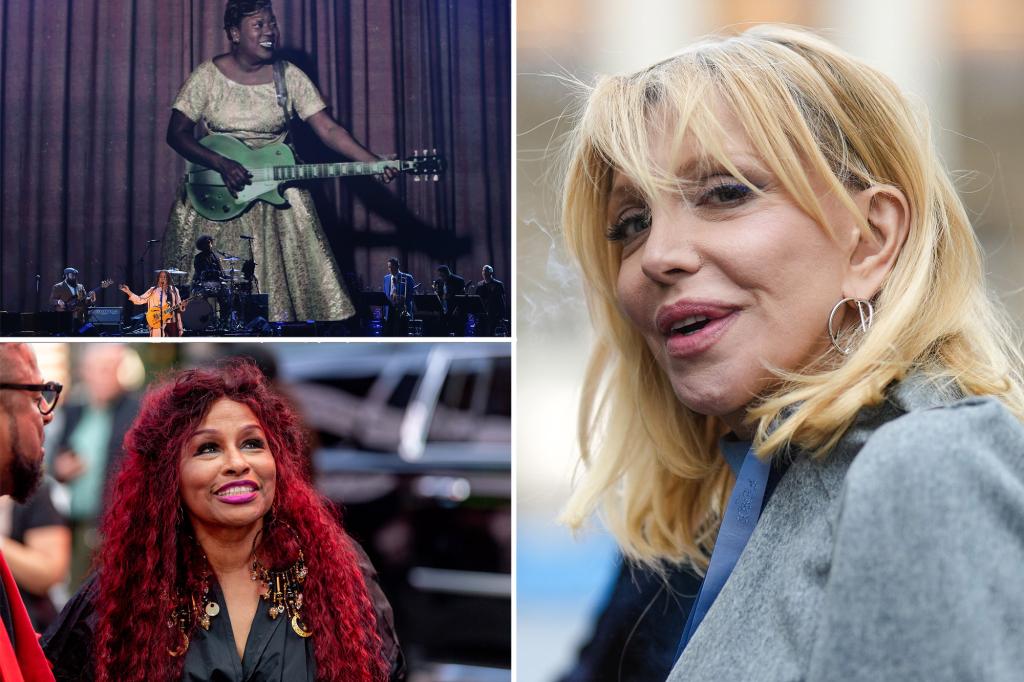 Courtney Love blasts Rock Hall's sexist gatekeeping in scathing op-ed.