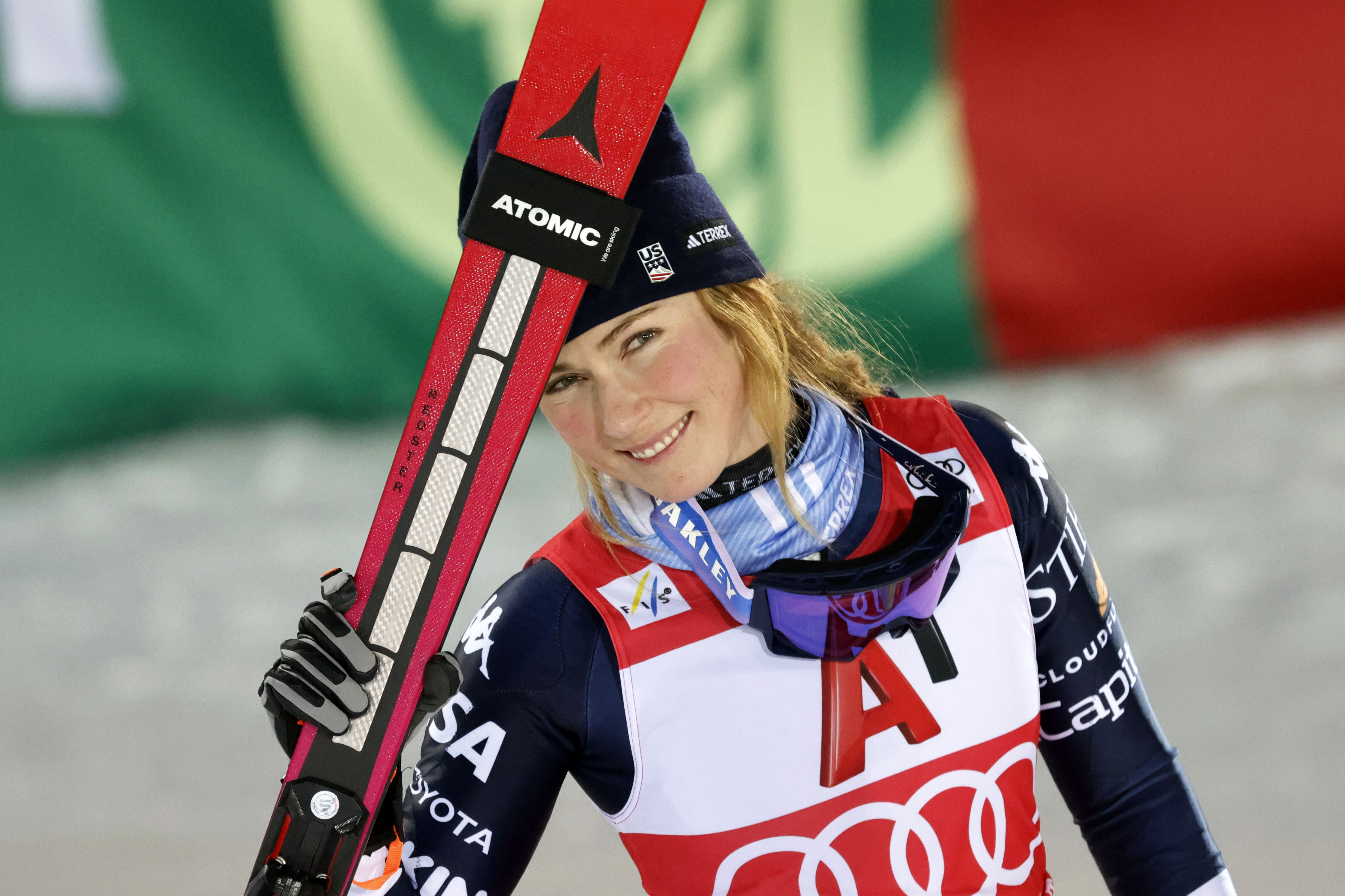 Featured image for Shiffrin Extends Unbeaten Slalom Streak Despite Course Criticism