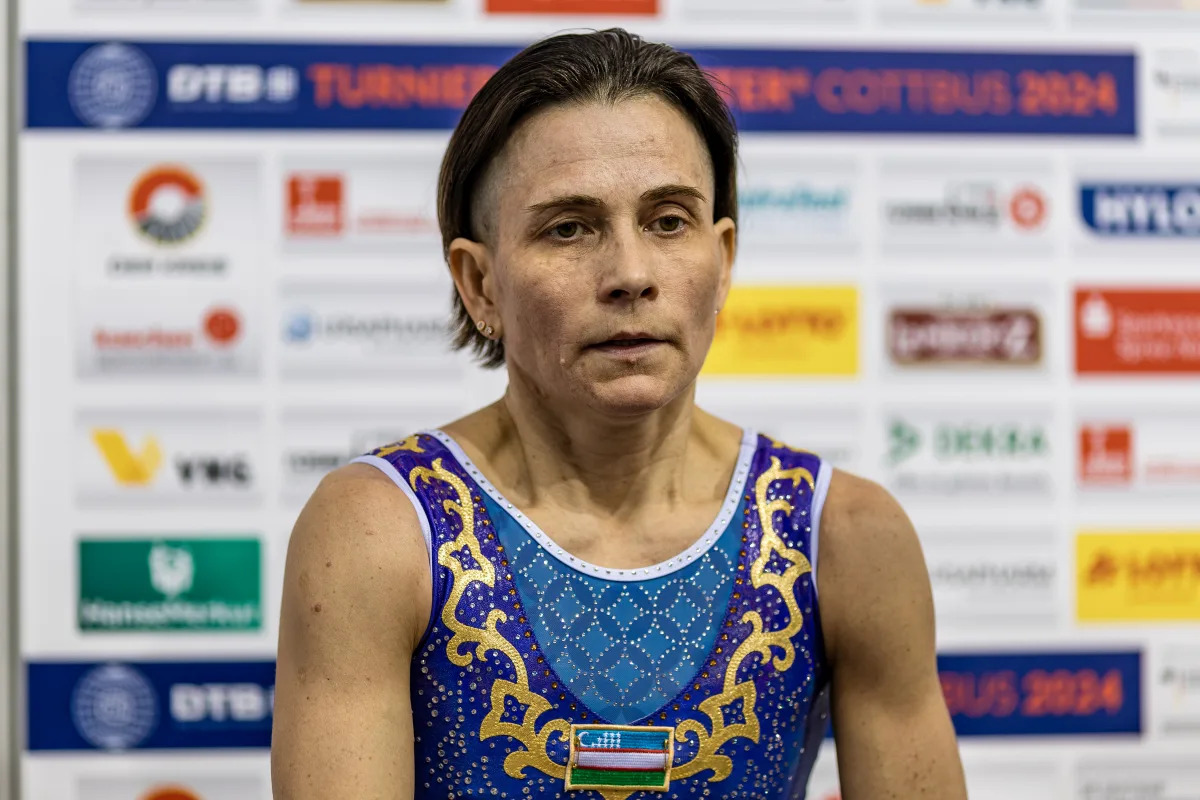 Featured image for Oksana Chusovitina, 48, Withdraws from Paris 2024 Due to Injury