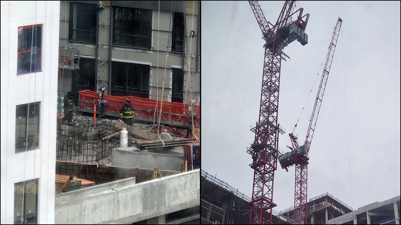 Midtown Atlanta crane collapse injures 4 and prompts evacuations.