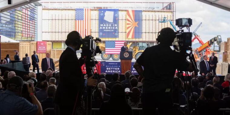 "TSMC's Expanding US Chipmaking Plans Secure Billions in Subsidies"