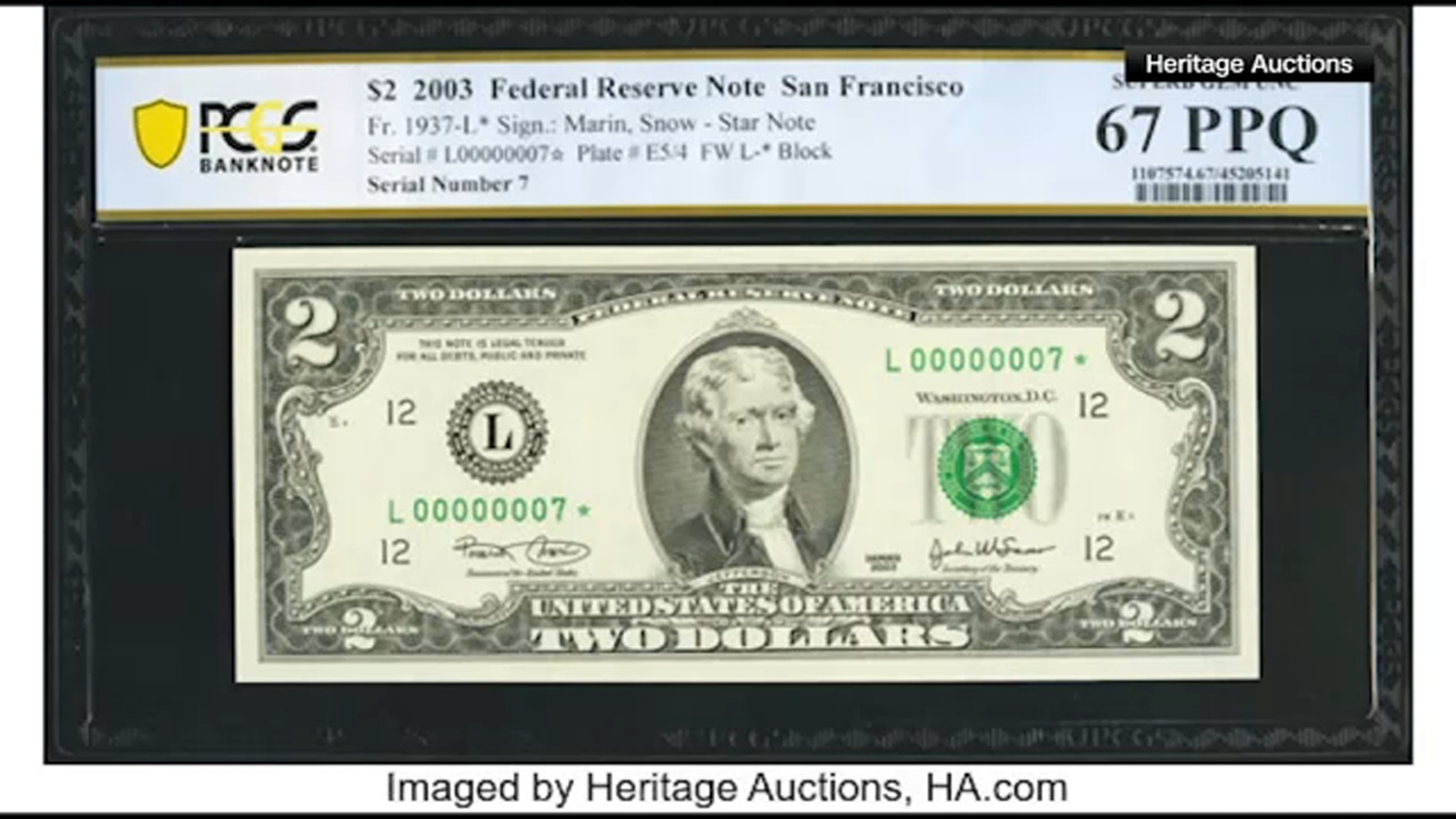 "Rare $2 Bill Valued at Thousands: Is Yours Worth a Fortune?"