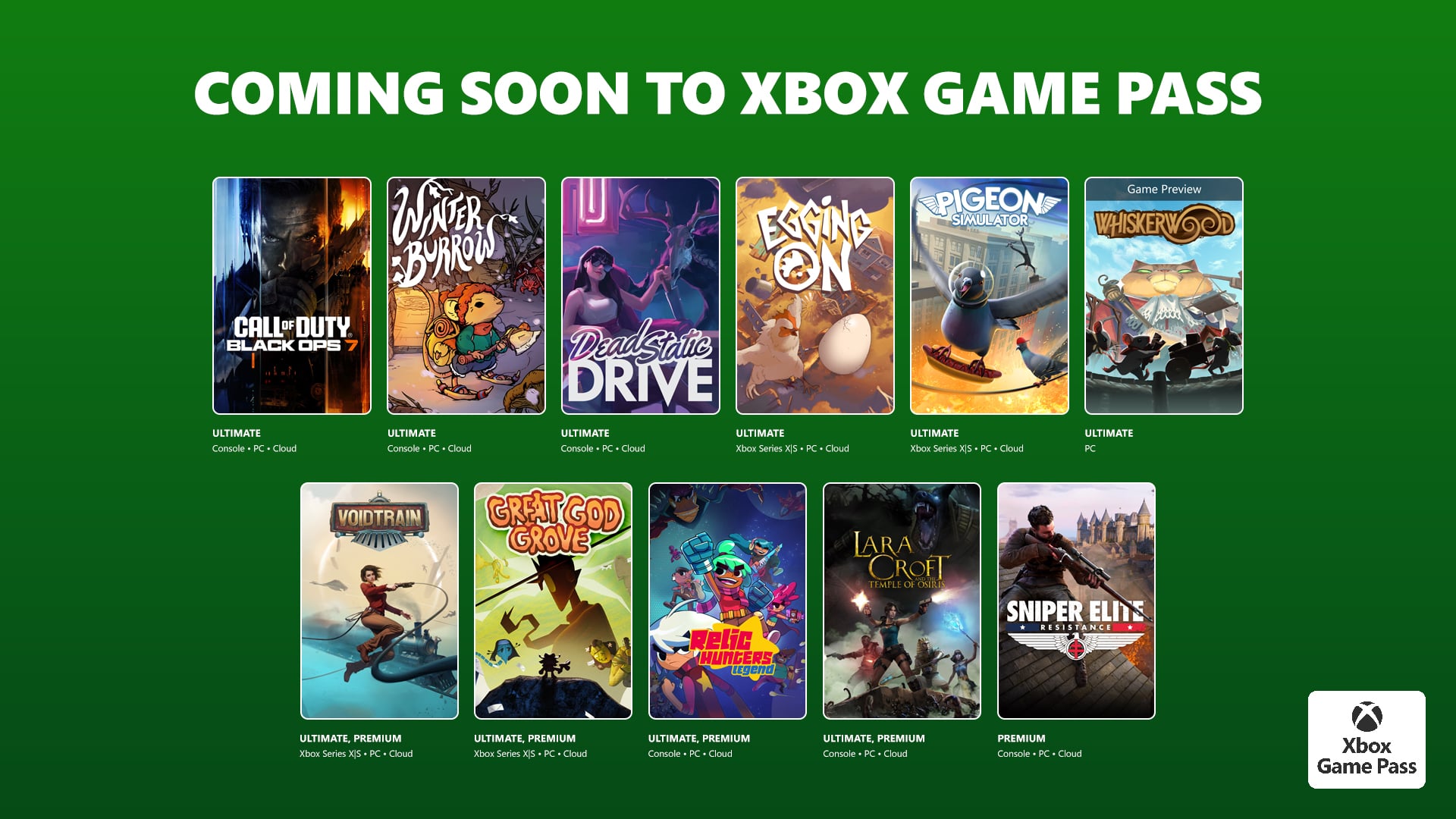 Featured image for Upcoming and Departing Titles on Xbox Game Pass This Month