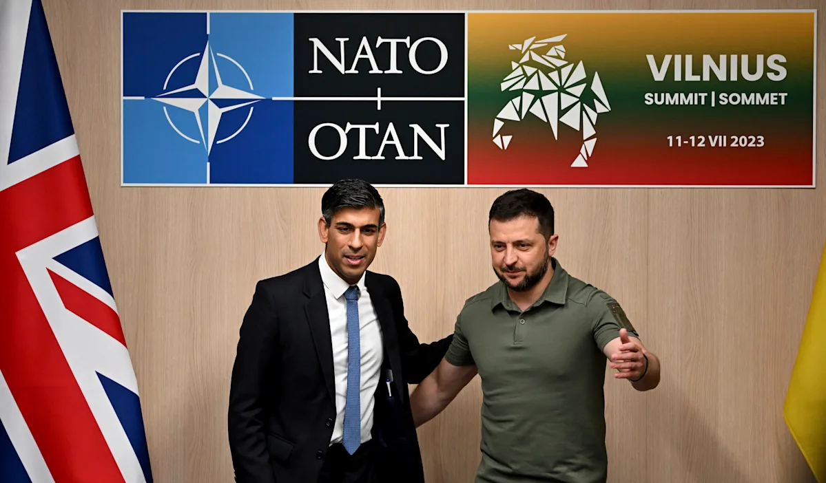 "NATO Summit: Zelenskyy Optimistic Despite Ukraine's Exclusion, Turkey Supports Sweden's Bid"
