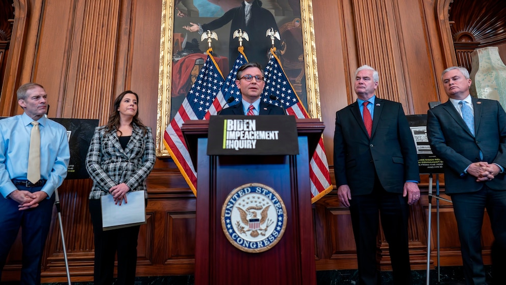 House Republicans Set to Formalize Biden Impeachment Inquiry