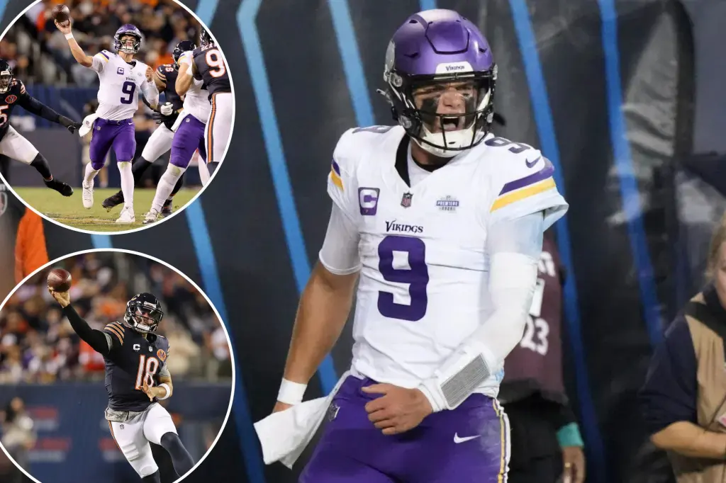 J.J. McCarthy Leads Vikings' Historic Comeback Over Bears