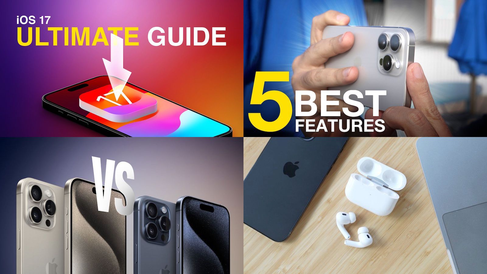 "iOS 17: New Features, iPhone 15 Reviews, and Apple Watch Updates"