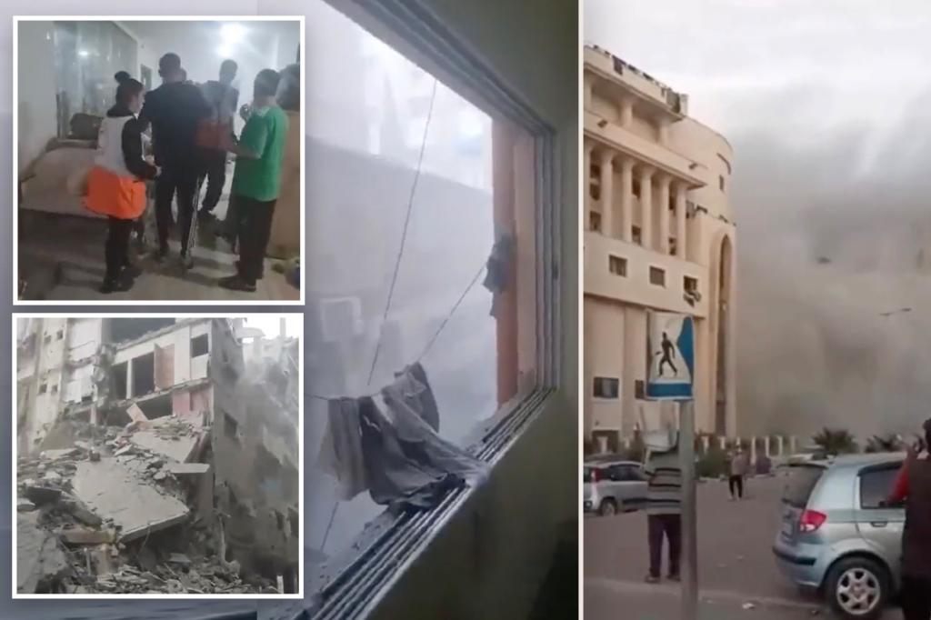 Gaza's Second-Largest Hospital Receives Multiple Evacuation Warnings Amid Israeli Airstrikes