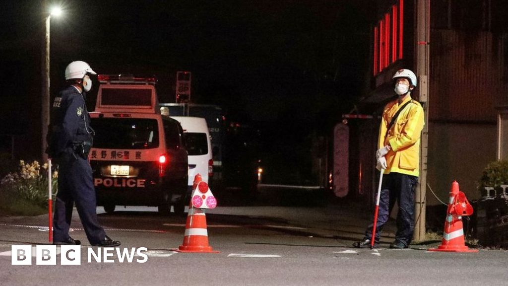 Man detained after deadly shooting and stabbing attack in Nagano, Japan.