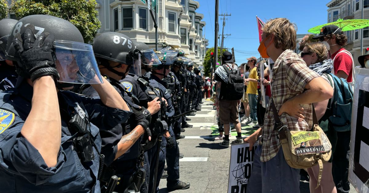 Kamala Harris Encounters Protests During San Francisco Visit