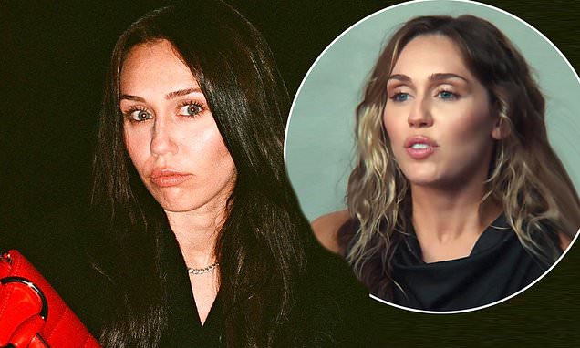 Miley Cyrus's Brunette Hair Transformation Sends Fans Into a Frenzy