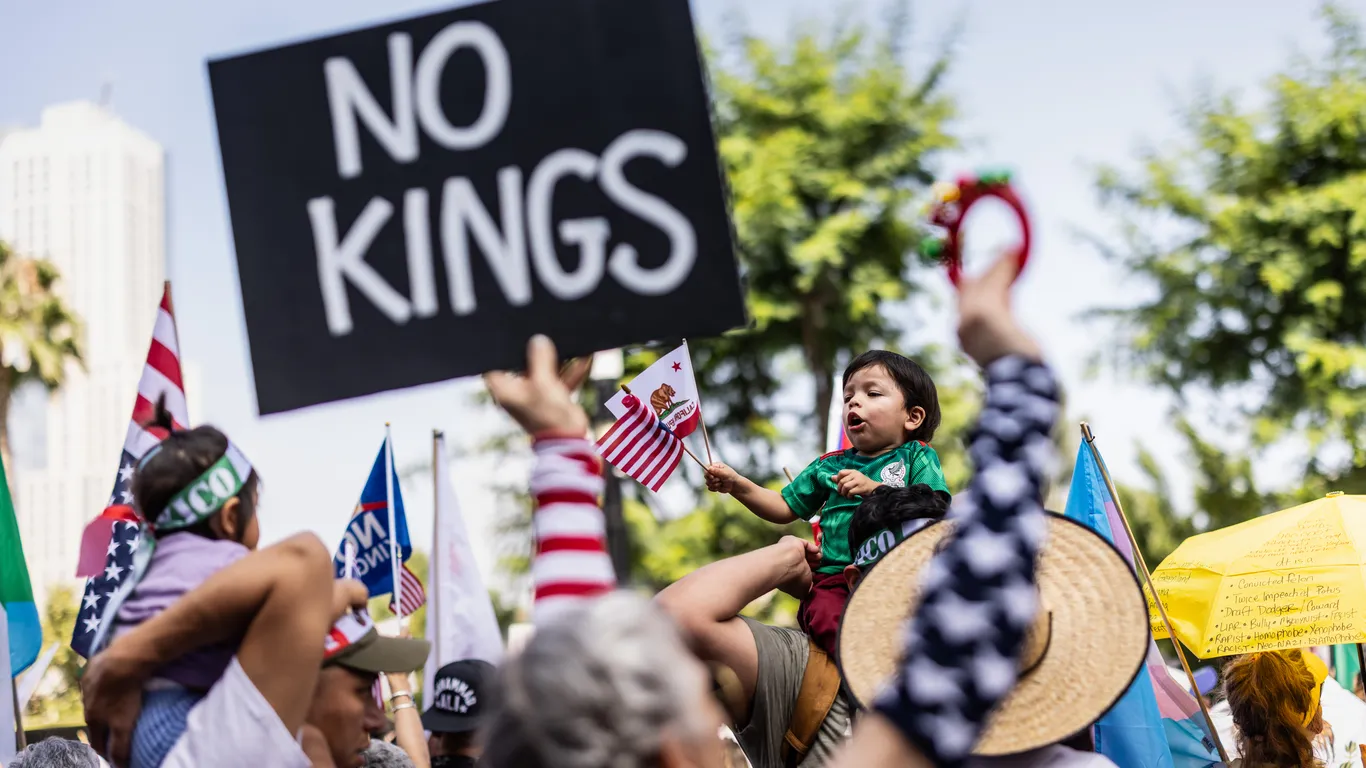 Featured image for Massive 'No Kings' Protests Signal Growing Resistance