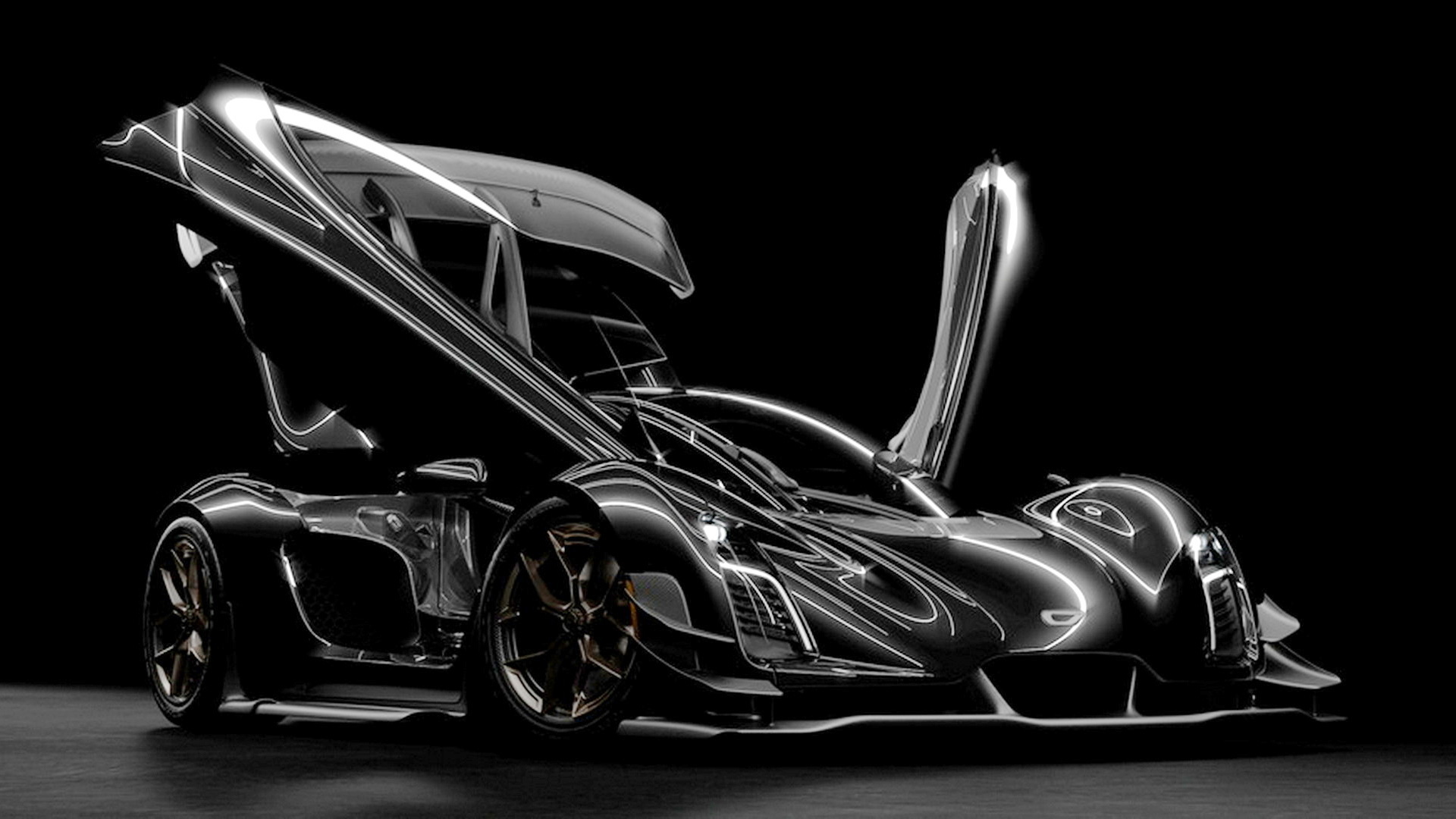 "Introducing the Powerful and Stealthy Czinger 21C Blackbird Edition"