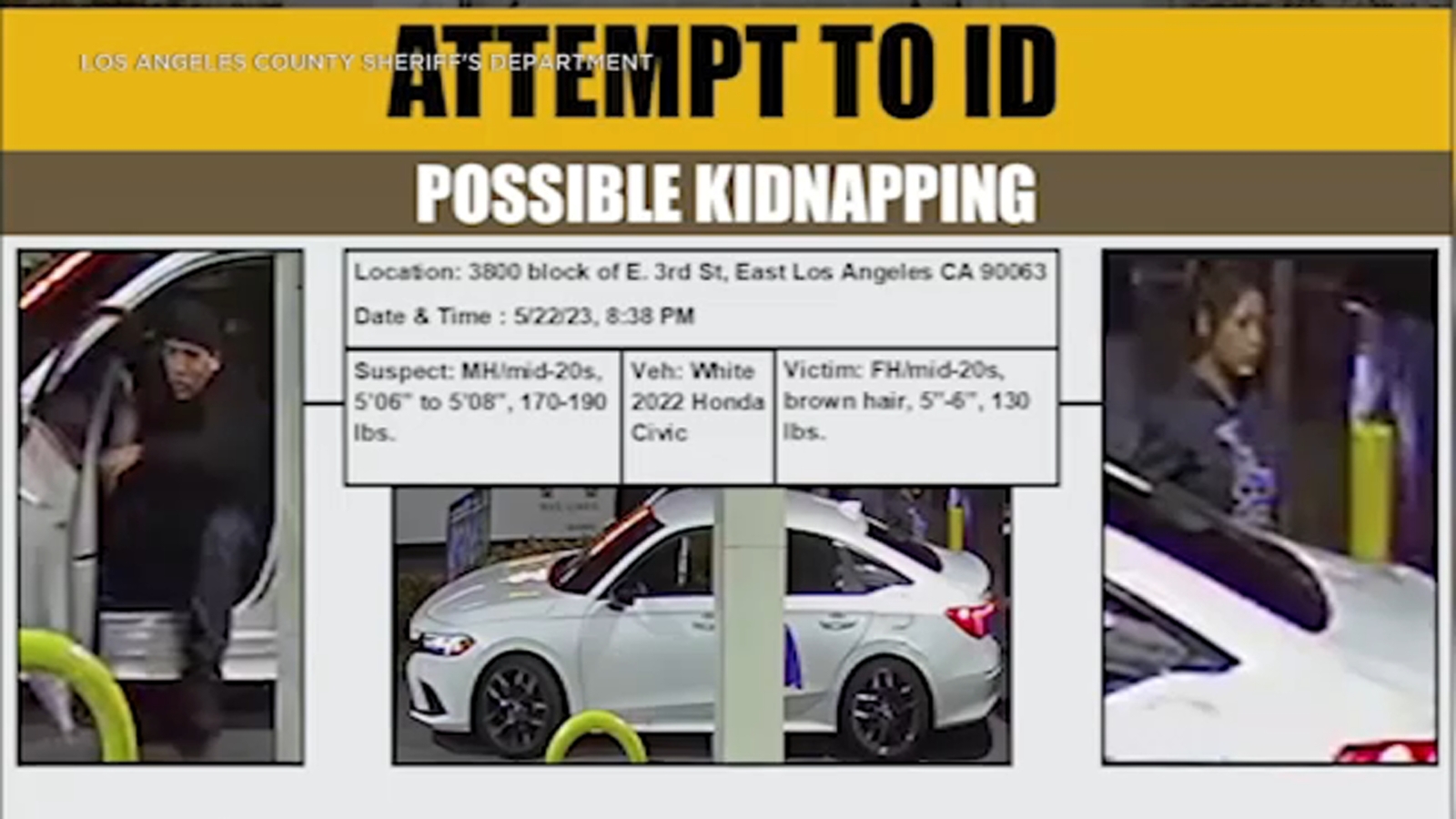 Featured image for Possible Kidnapping Incidents Reported in East Los Angeles