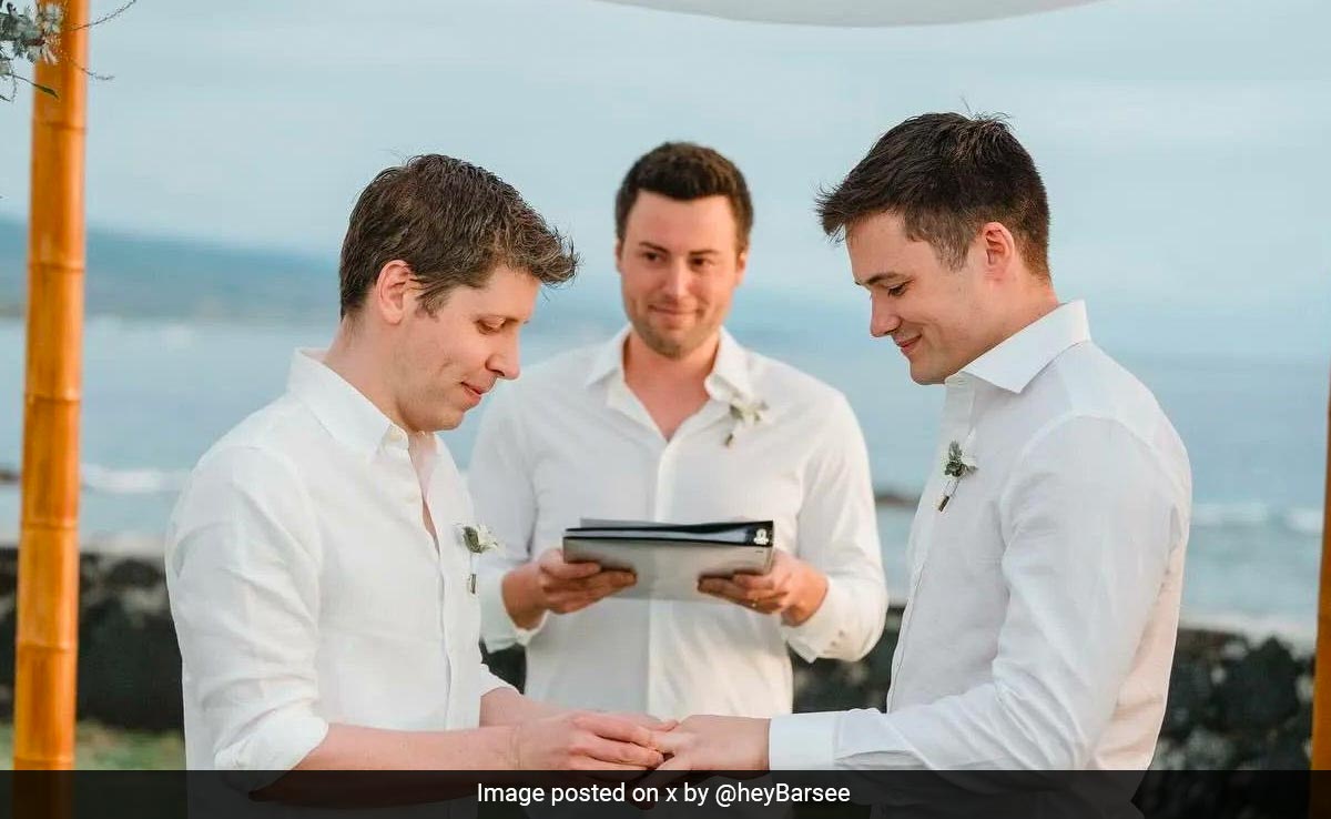 "OpenAI CEO Sam Altman Ties the Knot with Long-Time Partner Oliver Mulherin"
