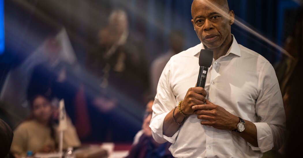 Featured image for Eric Adams Launches Re-election Campaign Amidst Primary Challenges