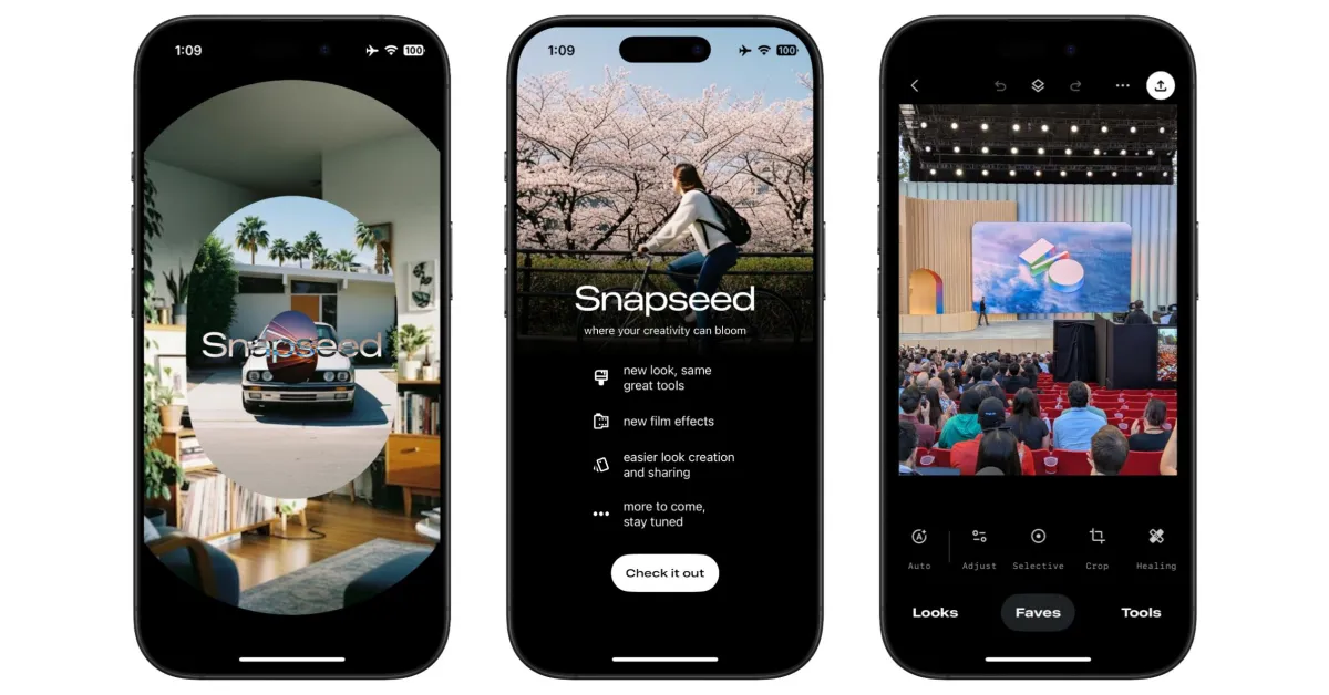 Featured image for Google Revives and Upgrades Snapseed for iPhone with Major 3.0 Update