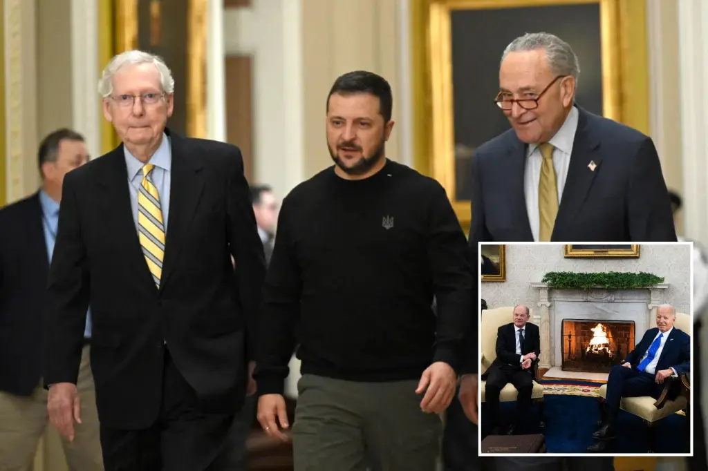 "Senate Breakthrough: Bipartisan Support Propels $95B Ukraine-Israel Aid Package"