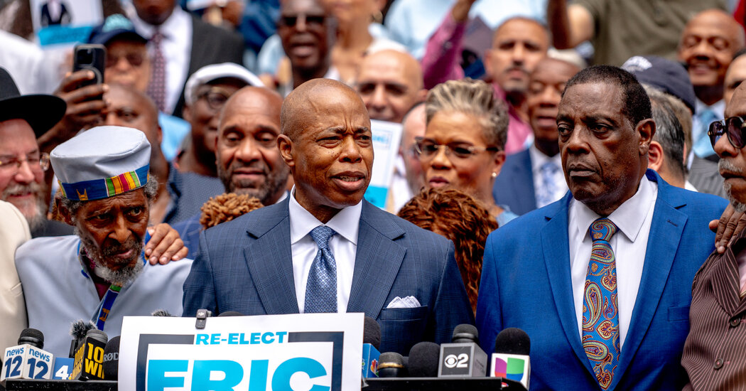 Featured image for Challenges Mount for NYC Mayor Eric Adams Amid Campaign and Fundraising Concerns