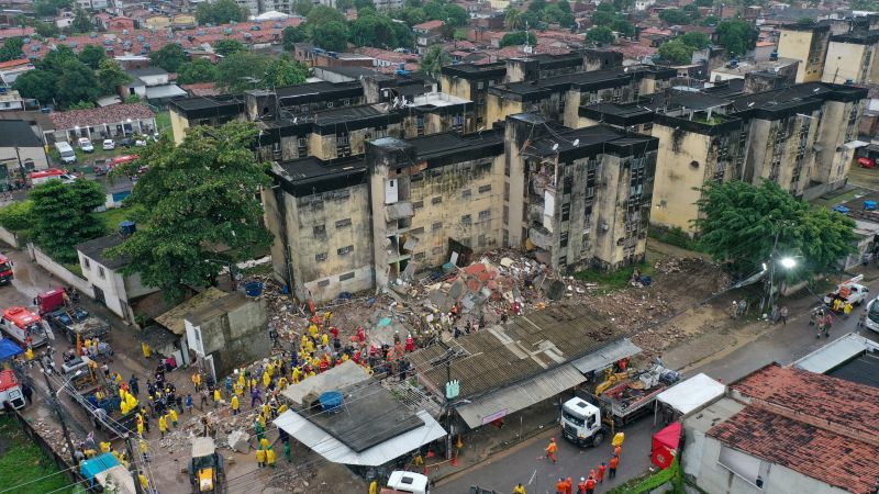 Tragedy Strikes Brazil as Building Collapse Claims Multiple Lives
