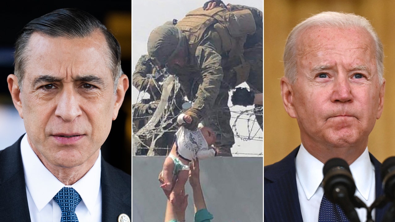 Featured image for Rep. Issa claims dissent cable reveals Biden's role in Afghanistan collapse.