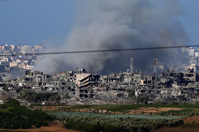 "Escalating Violence: Israeli Forces Intensify Ground Offensive in Gaza"