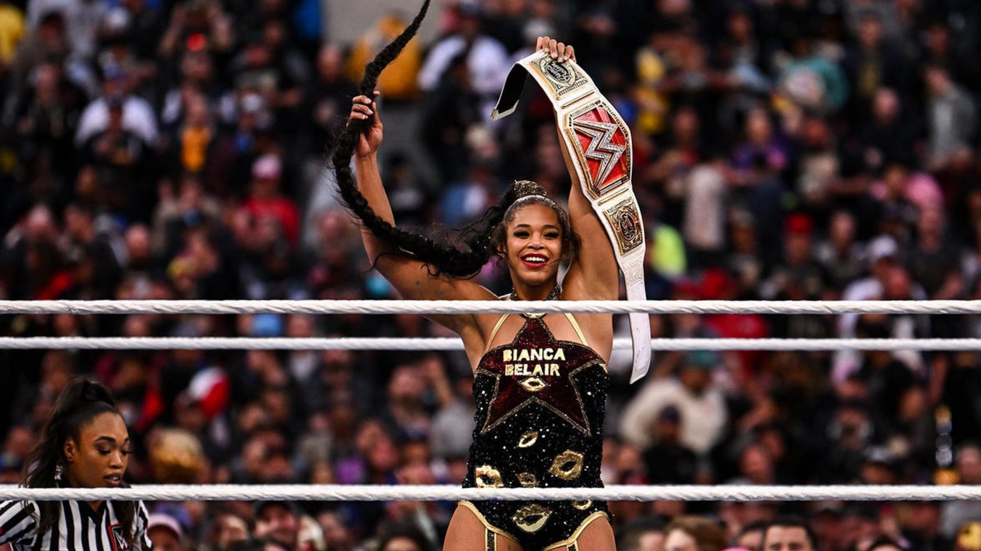 Featured image for "Rising 27-Year-Old Star Takes on Bianca Belair in Historic Match Beyond WWE"