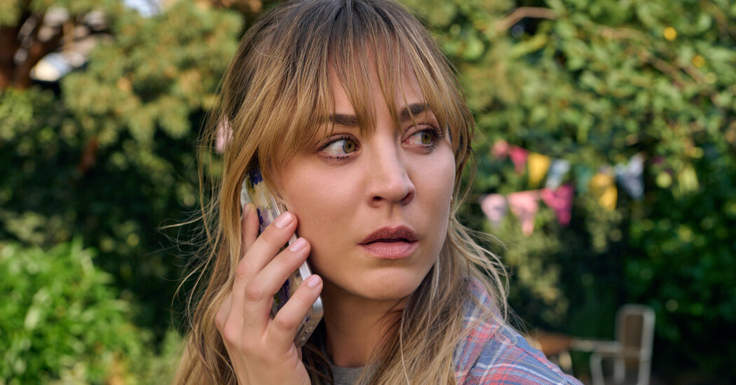 Featured image for "Unveiling Kaley Cuoco's Dual Identity in 'Role Play': A Review"