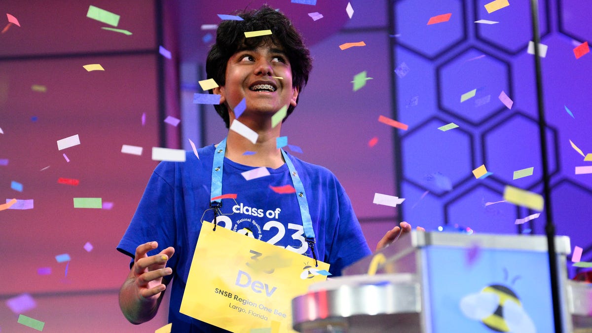 Featured image for Florida's Dev Shah Wins 2023 Scripps National Spelling Bee with "Psammophile"