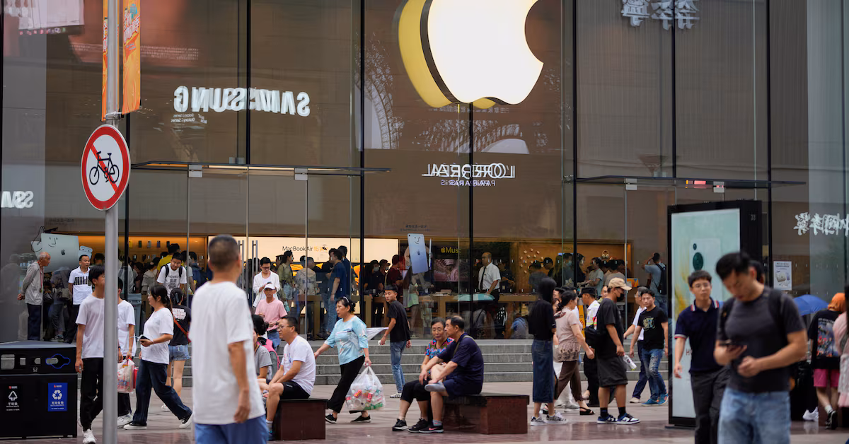 China's iPhone Ban Spreads, Apple Shares Plummet