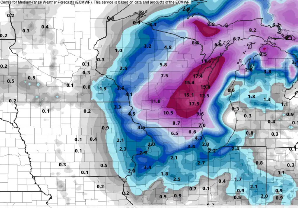 "Wintry Blast: Snow Storm Threatens Wisconsin with Election Day Impact"