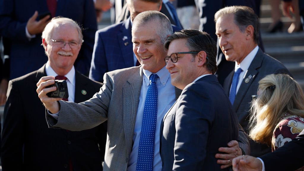 Featured image for "Mike Johnson's Reversal: The Turmoil Surrounding His Senate Endorsement"