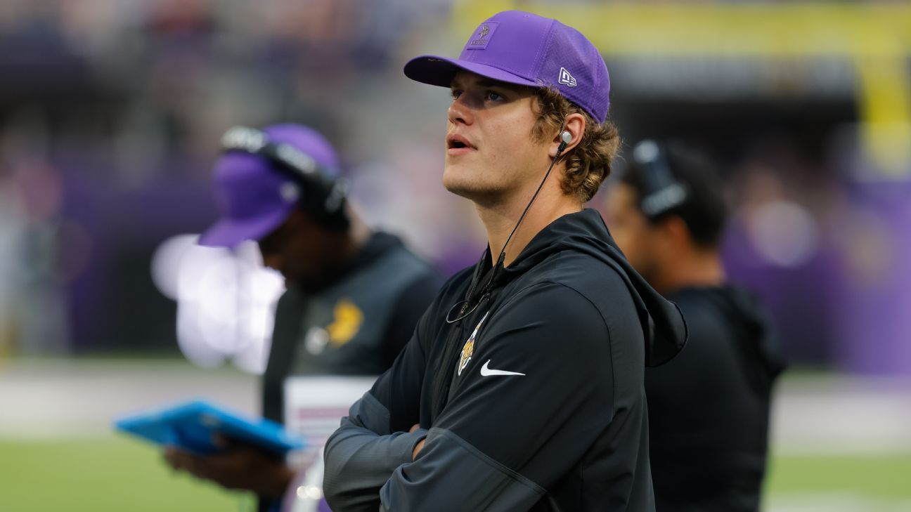 Featured image for Vikings' McCarthy Improving, Still Uncertain for Week 7