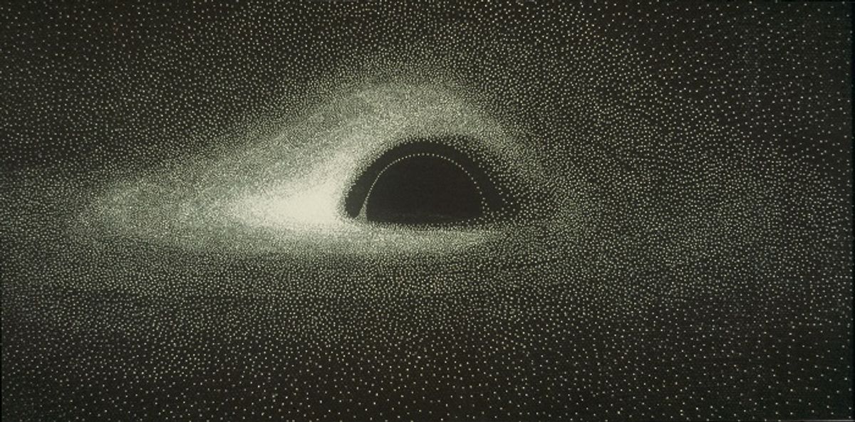 "Groundbreaking Computer-Generated Image Reveals Eerie Likeness of Supermassive Black Hole"